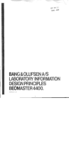 Bang & Olufsen - Beomaster_4400-Owners-Manual